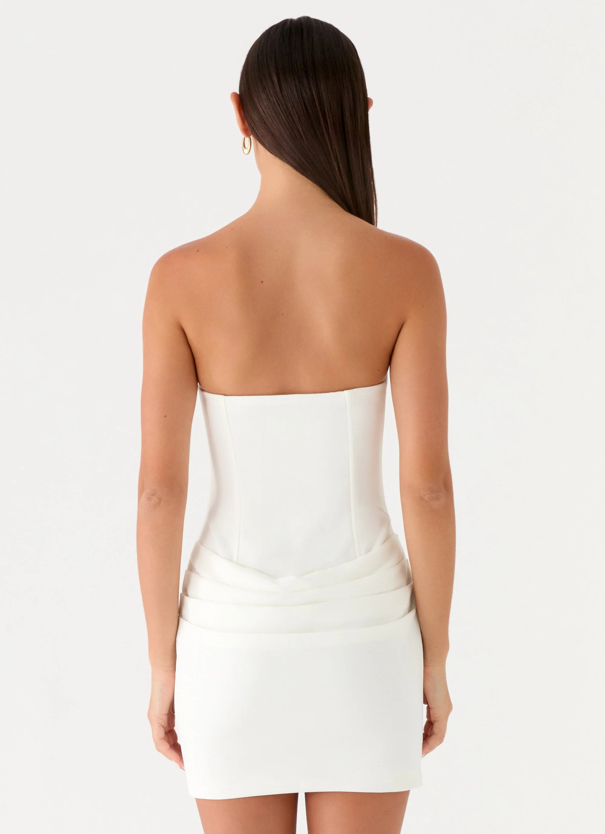 Thalina Mini Dress - White